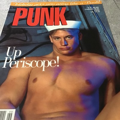 PUNK - GAY Interest Magazine,Male Body Art,Beefcake Models,Rare