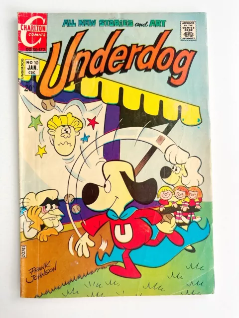 Charlton Comics Underdog #10 1971