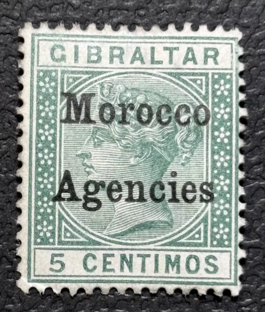 BRITISH MOROCCO AGENCIES stamp 1899 QV 5c / NG / TA532