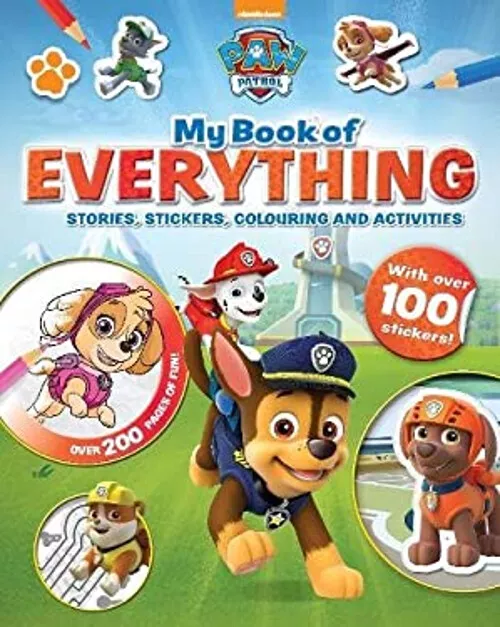 Nickelodeon Paw Patrol My Livre De Tout Parragon Livres Ltd