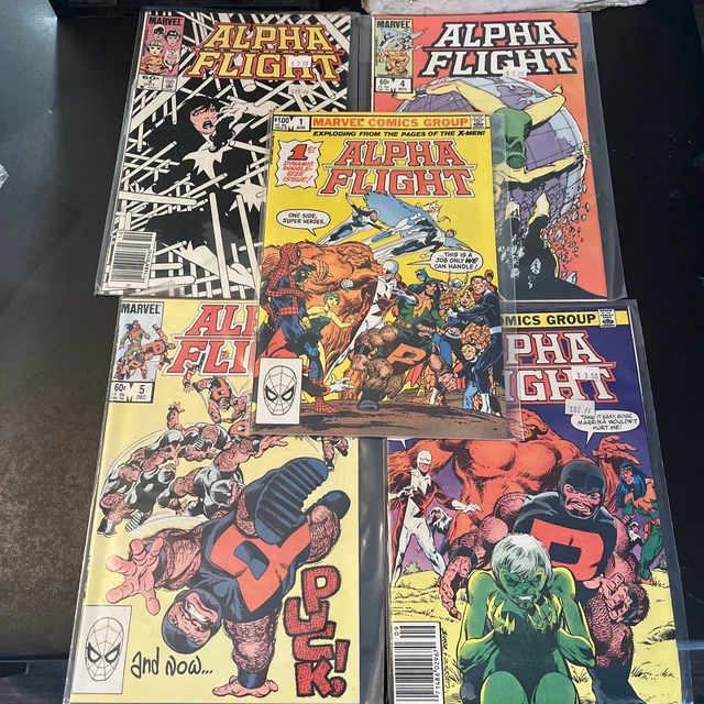 Alpha Flight #1-5 All In NM Cond