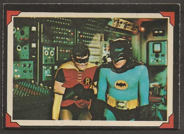 A&Bc-Batman (Black Back English)1966-#13- Quality Card!!
