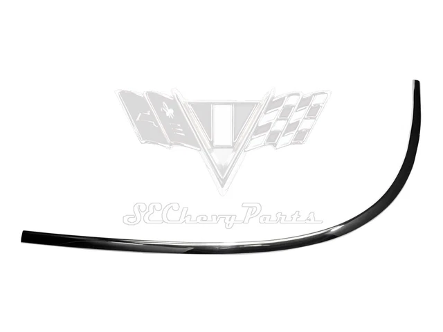 1959-1960 Chevy Impala Hardtop/Sedan Lower Windshield Molding Trim LEFT SHOW