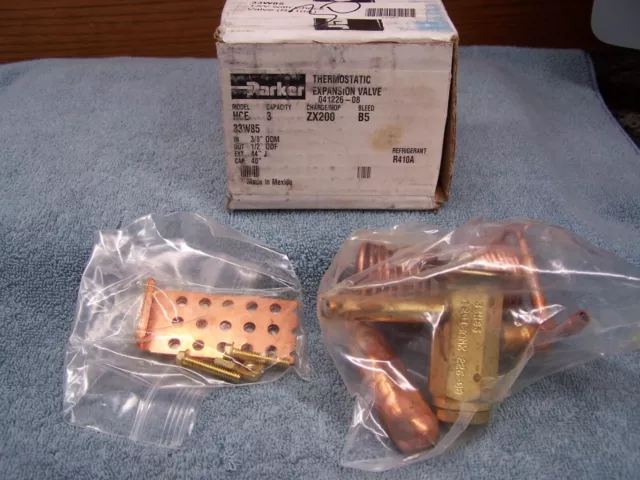 New Parker HCE3ZX200B5 Thermal Expansion Valve TXV Lennox 33W85 100481-15