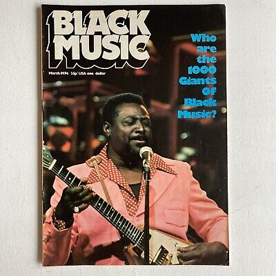 Black Music Magazine March 1974 Albert King, Staple Singers, Heptones...