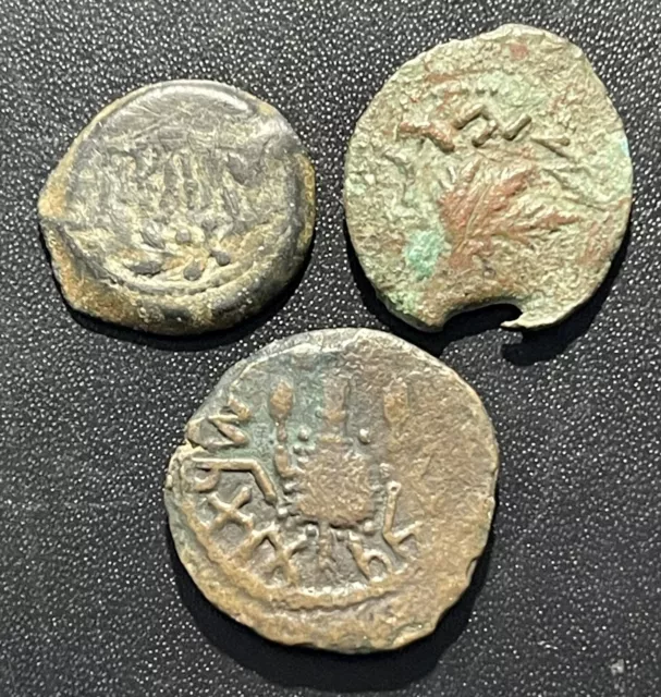 Greek (Ancient) Coins from an Old Collection: Lot of 3 #48