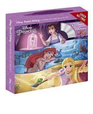 DISNEY PRINCESS READ-ALONG Storybook and CD Boxed Set, Disney Books ...