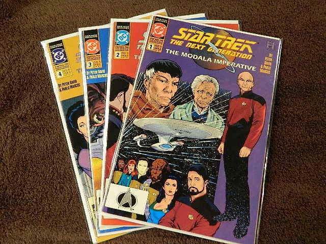 1991 DC Comics STAR TREK The NEXT GENERATION The Modala Imperative #1-4 Complete
