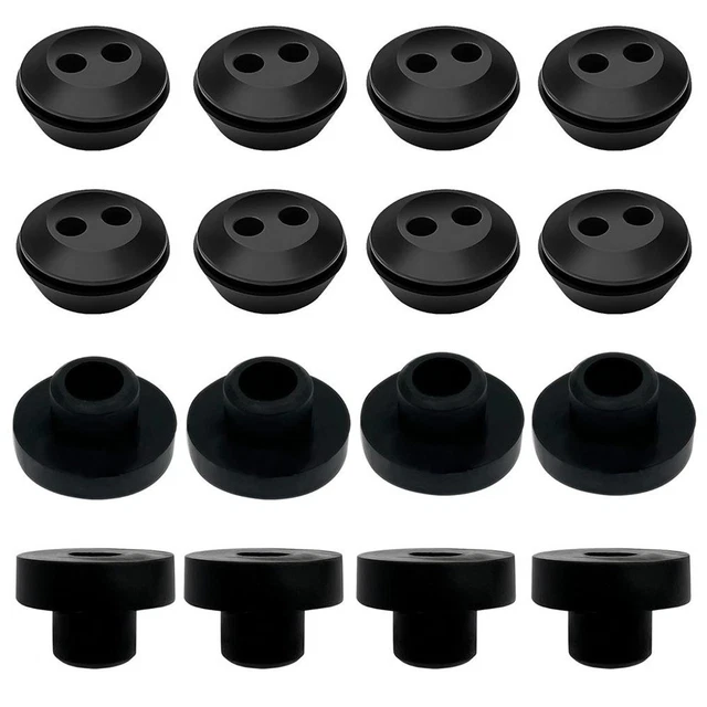 6x Gummi-Kraftstofftankbuchsen Für Rasenmäher & Generatoren - 26mm