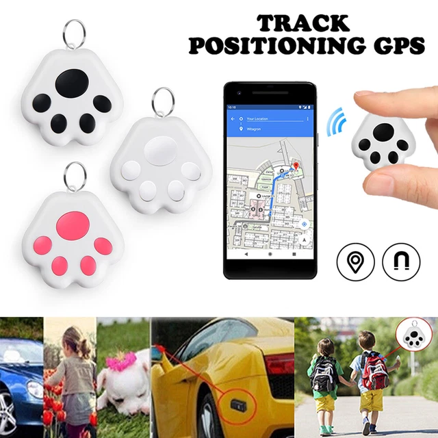 Dog Collar With Tracker GPS - Unlimited Range/Tracking Device/Lost Mode For Dogs Adjustable Size Smart Collar Set - Works With Apple Find My (iOS Only