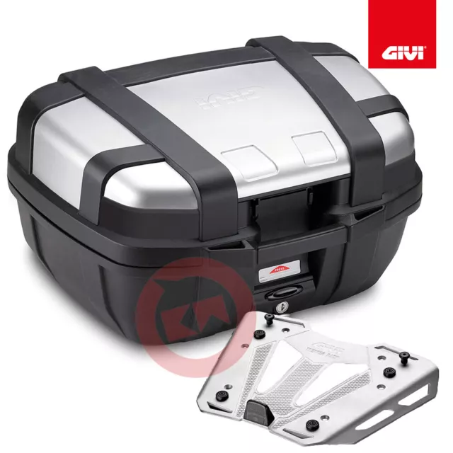 Givi Bauletto Trekker Trk52N Kit Sra6403 Triumph Tiger Explorer 1200 2012-2017