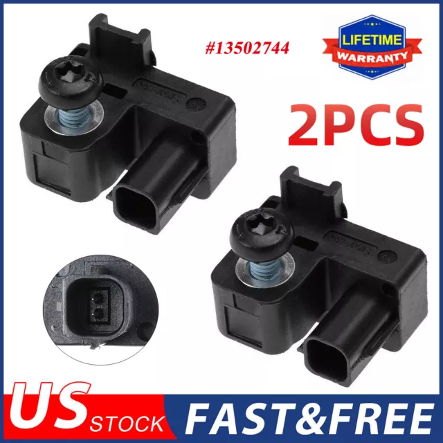 2Pcs For Chevy Silverado Suburban 2010-2014 Front Bumper Impact Sensor 13502744