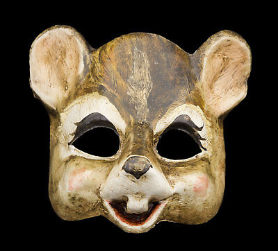 Mask from Venice Mouse IN Paper Mache Collection Prestige Face Child 2404