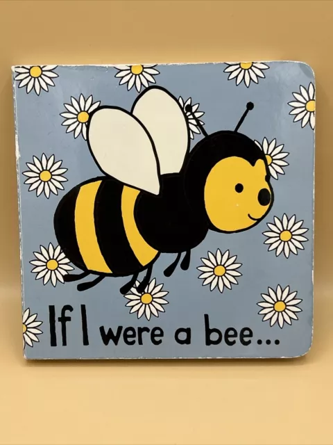 Jellycat Board Book If I Were A Bee Rare Retired Bumblebee Book JC430