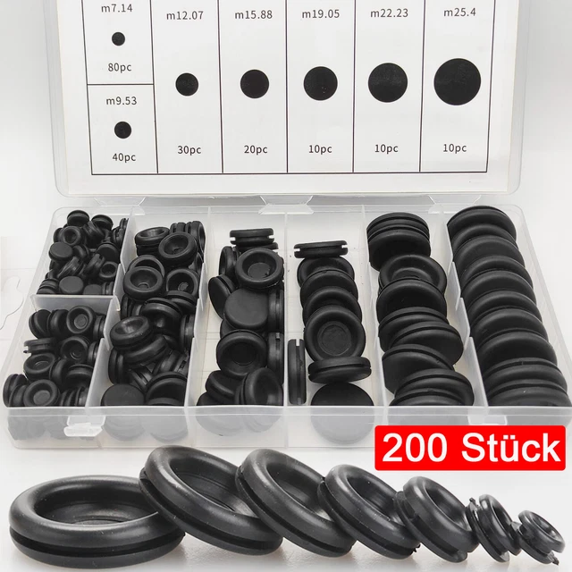 10 Stück Unterbodenstopfen 40mm - Wasserdichte Gummistopfen Für VW Audi