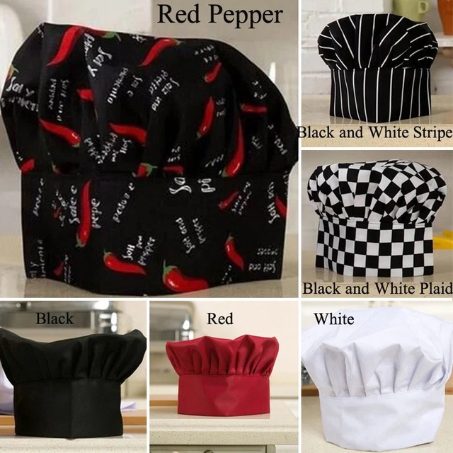 HIGH CHEF COOK Adjustable Soft Pubs Comfy Cap Elastic Kitchen Baker ...