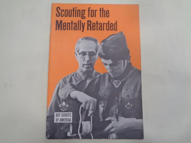 Scouting for the Mentally Retarded 1967 Unusual Boy Scouts of America BSA