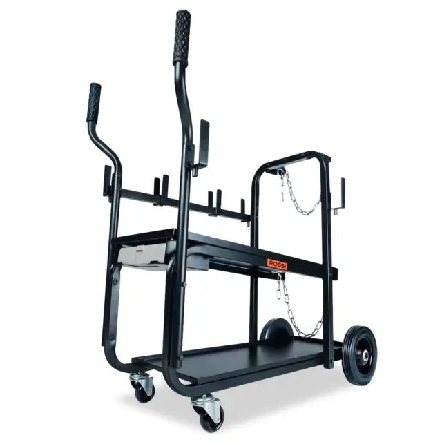 NNEMB Heavy-Duty 160kg Capacity Welding Trolley Cart-with Consumables Case