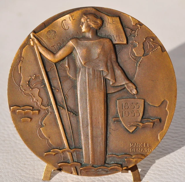 Médaille Art-Déco En Bronze "Le Gaulois" - Concours Journalistique 1901 - Collection