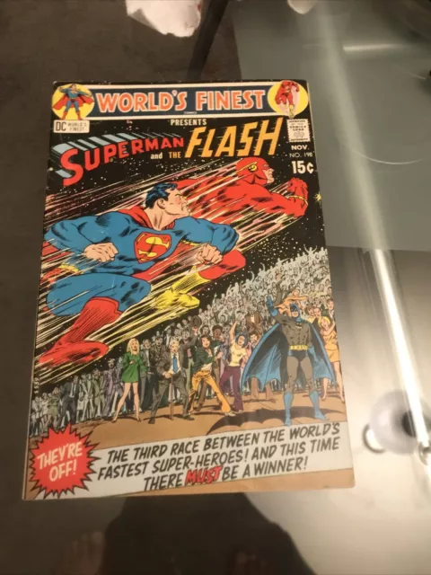 Worlds Finest 198 3rd Superman Vs Flash Race KEY ISSUE