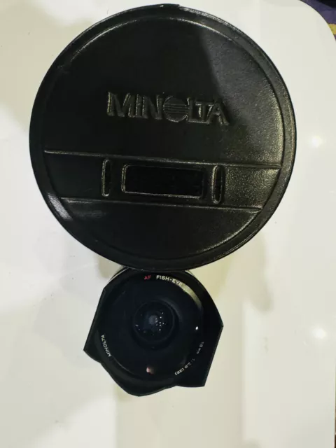 [TOP MINT] Minolta AF Fish-Eye 16mm F/2.8 (22) Lens Sony Minolta A Mount