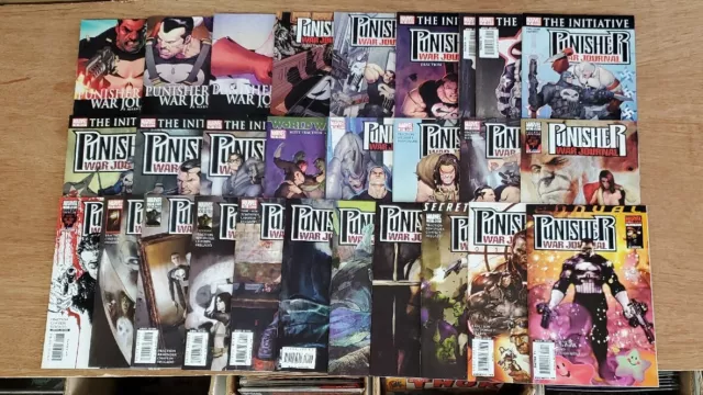 PUNISHER WAR JOURNAL 1-26 + Ann MARVEL COMIC SET COMPLETE FRACTION CHAYKIN 2007