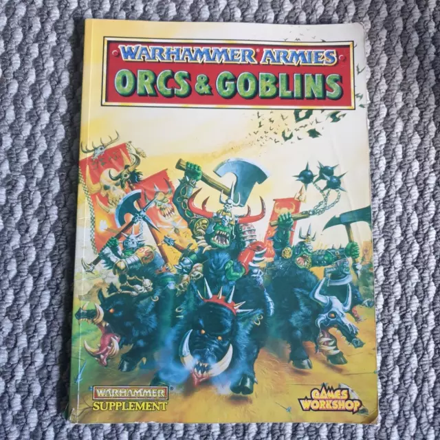 WFB Rulebooks Warhammer Armies Orcs & Goblins 4th/5th Edition
