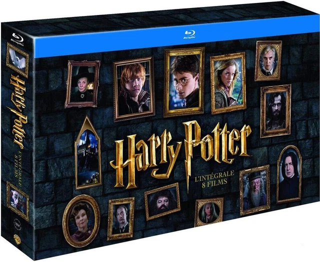 Harry Potter - l'Intégrale des 8 Films Le monde des Sorciers de J.K. R (Blu-ray)