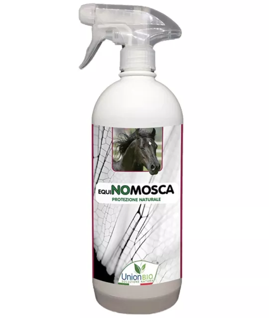 EQUINOMOSCA lozione naturale per cavalli con profumo sgradito alle mosche 1000ml