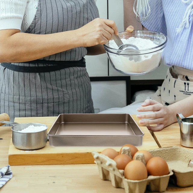 11& NONSTICK SQUARE Swiss Roll Cake Pan for Home Kitchen Bakery £20.39