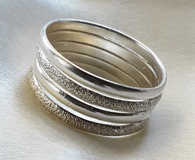 Alliance Bague Anneaux Argent BAGUE ALLIANCE ARGENT 925/1000