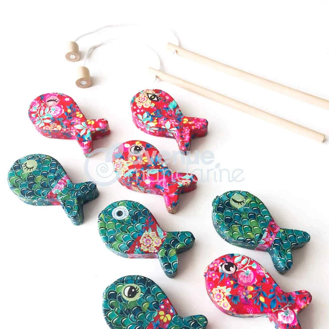 Avenue Mandarine Kreativ-Box Decopatch Fishing Game vidaXL