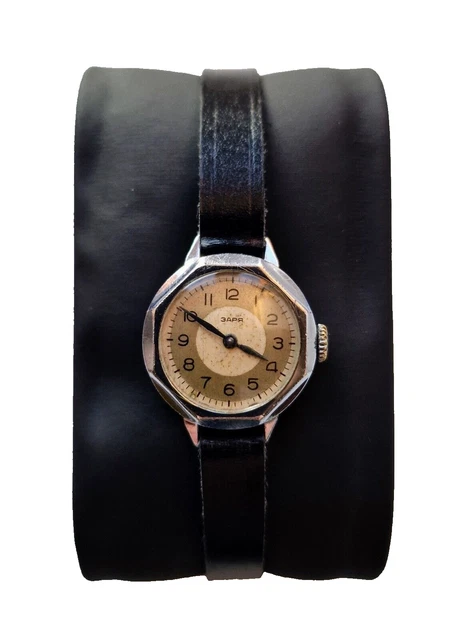 Orologio vintage epoca sovietica, URSS donna primi anni '50 ZARIA