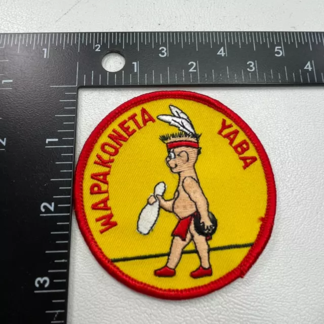WAPAKONETA YABA Youth Bowling Indian Bowler Bowling Patch 251D