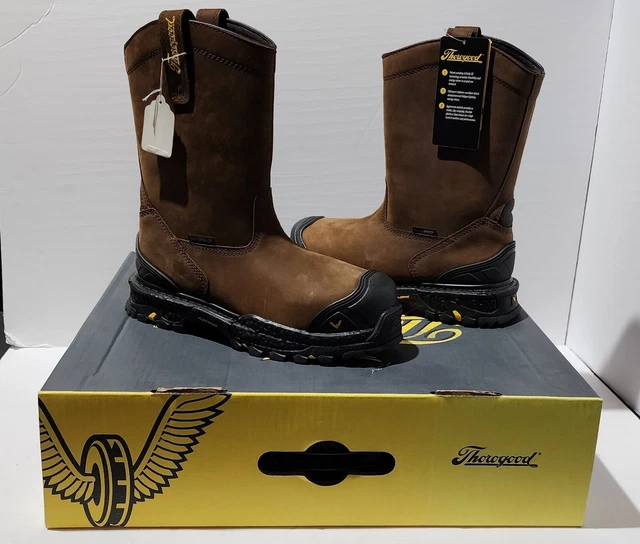 THOROGOOD 8044430 MENS Infinity FD 11” Comp Toe Boot Sz 8 Work Boot