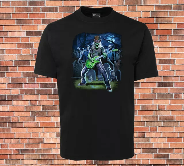 Zombie Rock T-shirt very Cool Music Inspired Design Halloween