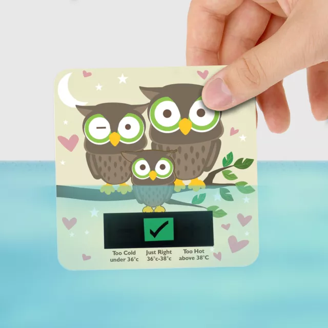 Baby Bath Thermometer -Owl Design 2