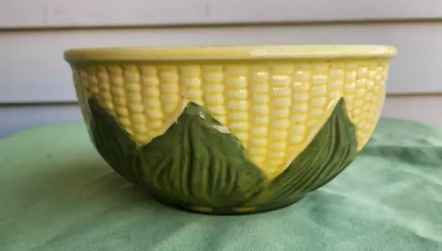 Shawnee Pottery Corn King or Corn Queen No. 8 Mixing Bowl