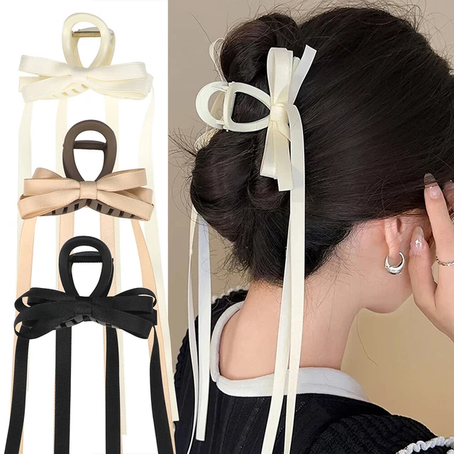 Lot De 3 Barrettes Carrées Griffes - Style Géométrique - Neuf Avec étiquettes