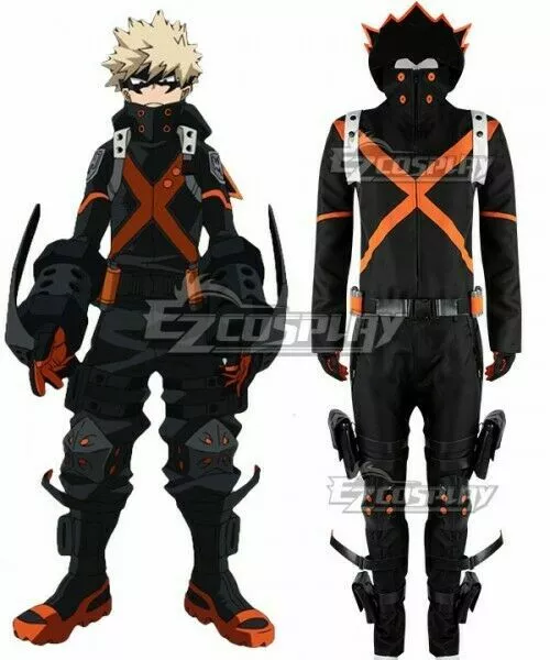 Disfraz de cosplay de My Hero Academia World Heroes Mission Katsuki Bakugou #