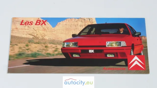 Citroen BX (XB-_) Folleto de ventas