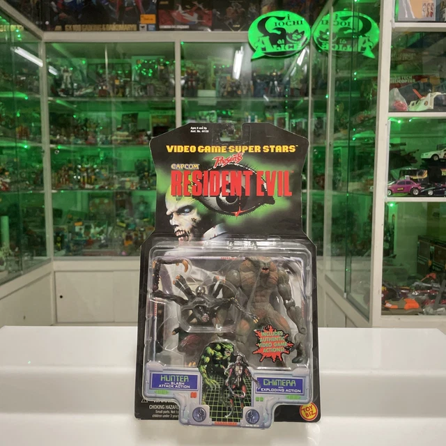 RESIDENT EVIL HUNTER & Chimera Vintage 1998 Toybiz Biohazard