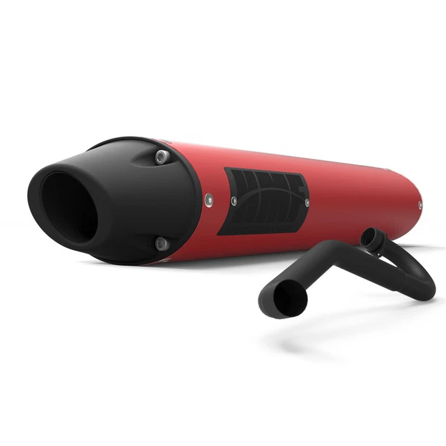 HMF for Yamaha YFZ450R/X 2009-2023 Candy Red Blackout Full Exhaust 041414706992