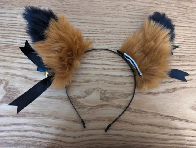 Faux Fur Cosplay Fox Ear Headband Dressing Up Halloween