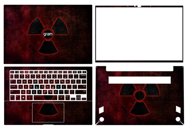 Dazzle Vinyl Laptop Special Sticker Skin For LG Gram 14 (2022) 14Z90QD