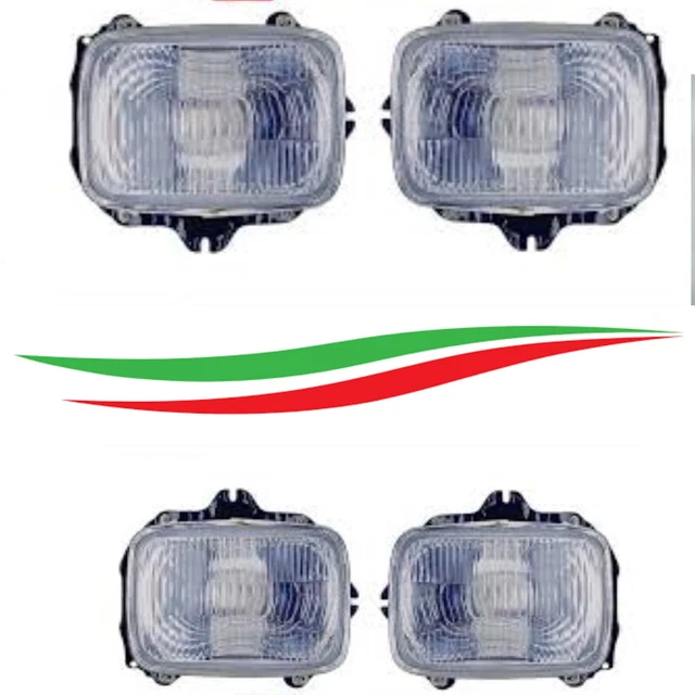 SET 2 Fari Anteriori Per Ford Transit 2000-2006 | Parabola Cromata, Predisposti Regolazione Elettrica | Compatibili Con H4 - Foto 9
