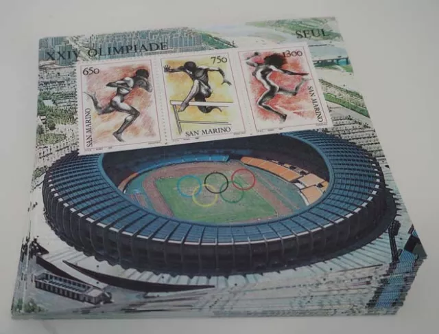 1988 San Marino; 75 Blocks Olympics, Mint/MNH, Bl. 11, ME 400,-