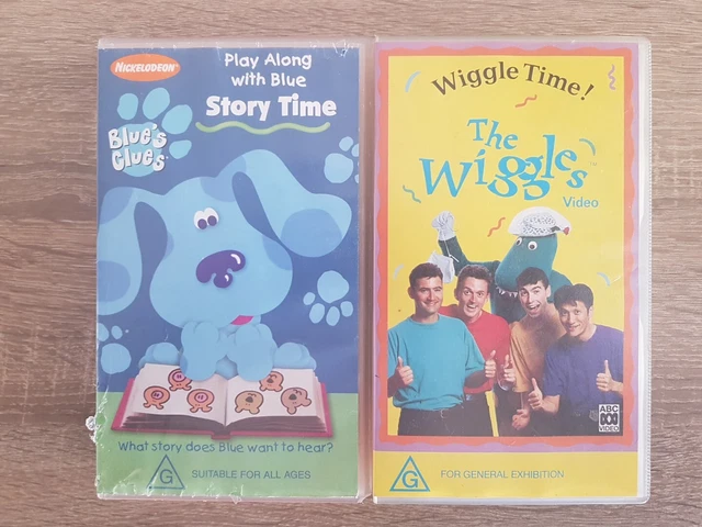 THE WIGGLES WIGGLE Time! VHS Video Tape - 1993&Blues Clues VHS G PAL GC ...