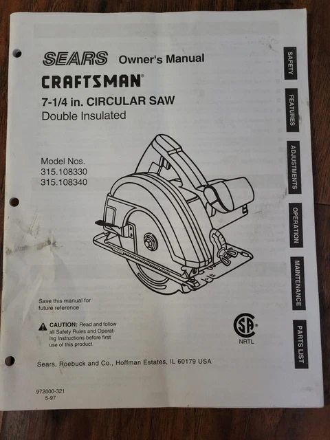 Sears circular 2025 saw