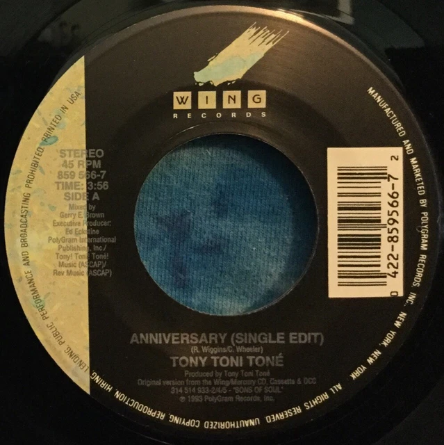 Tony Toni Tone – Leavin' (Remixes) TONY TONI TONE 45 Anniversary